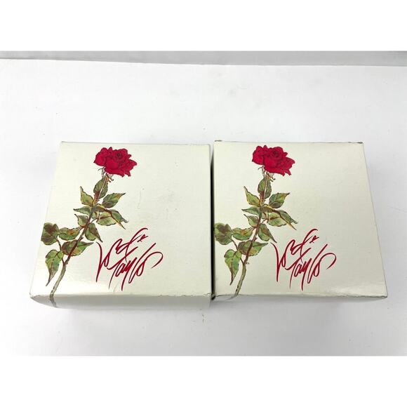 VTG Lot of 2 Gold Painted Elegant Candles Pear & Apple Gift Lord + Taylor - Picture 11 of 12